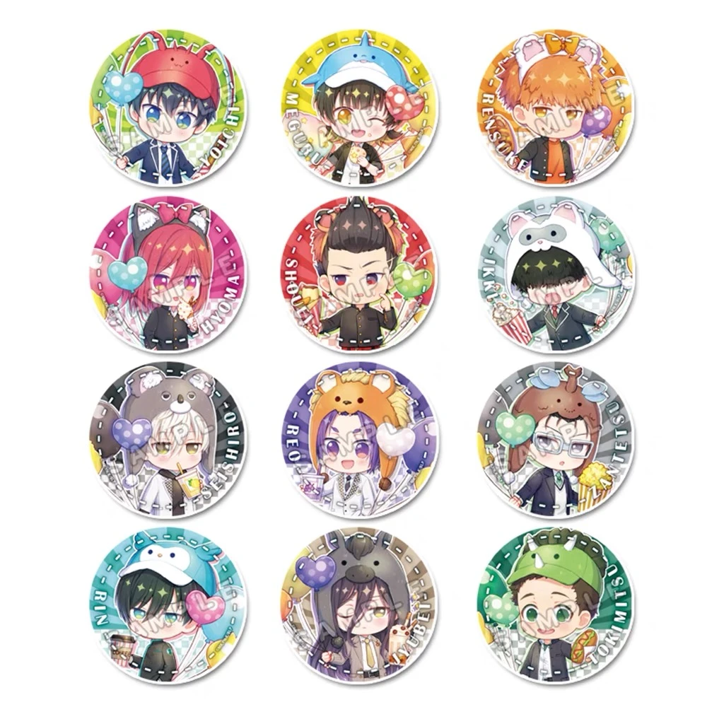 {日谷国现｝【拆盒混】蓝锁蓝色监狱 游园地Ver.  吧唧 徽章盲盒