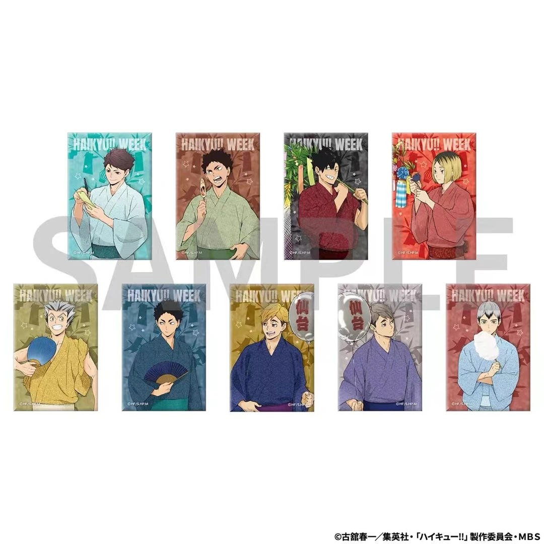{日谷国现｝【拆盒】排球少年仙台展会 夏日祭冰箱贴B款 盲盒