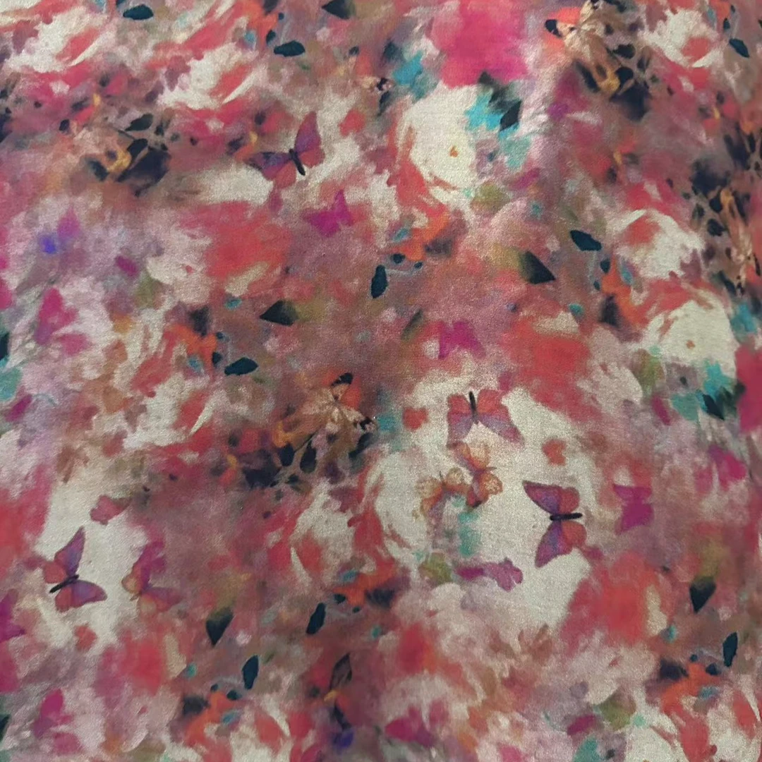 拍3米包邮！精品棉绸面料 小蝶恋