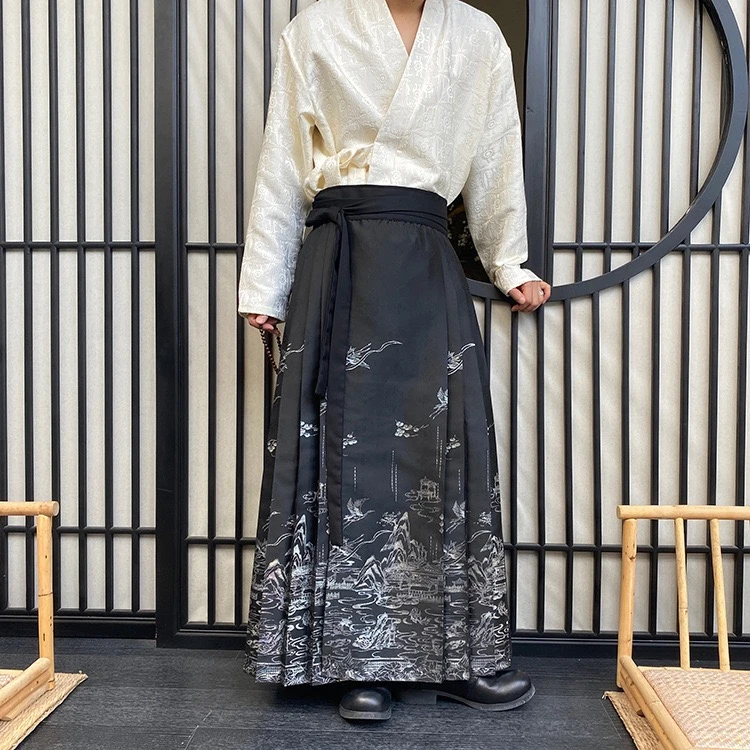 汉服2024新款中国风复古风儿童拜年唐装马面裙春夏季日常