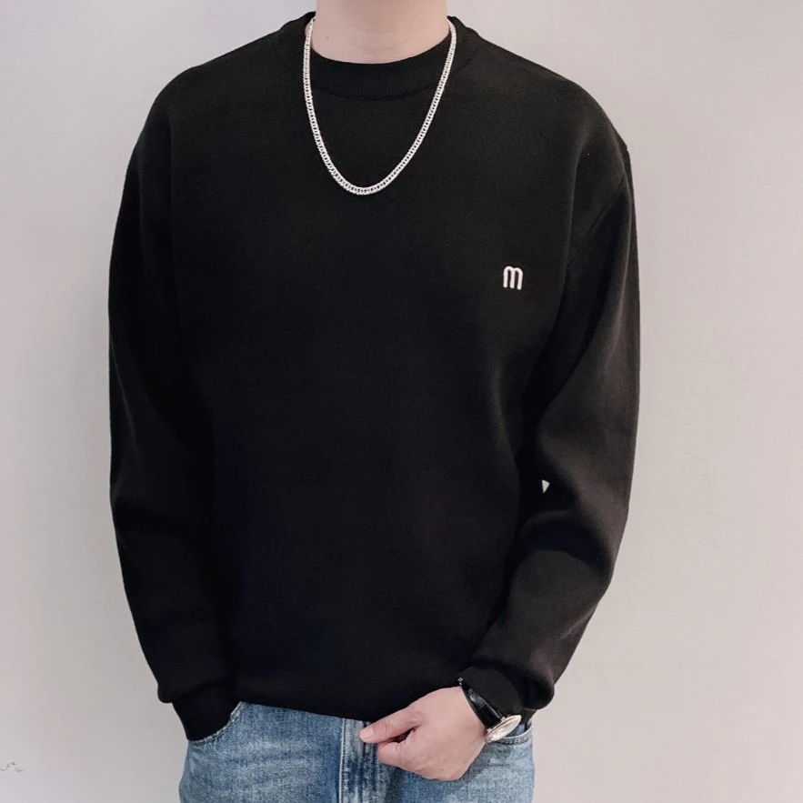 【秋冬加厚】206-秋冬新款简约加厚毛衣针织衫W