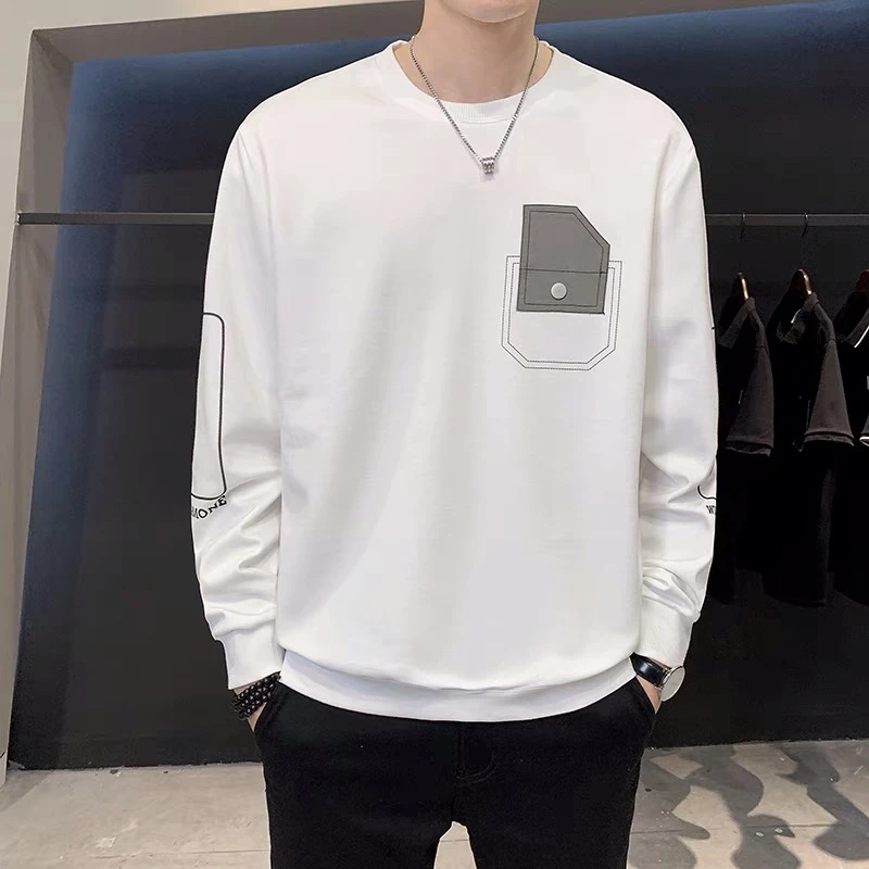 秋季新款圆领潮款印花百搭卫衣-33311