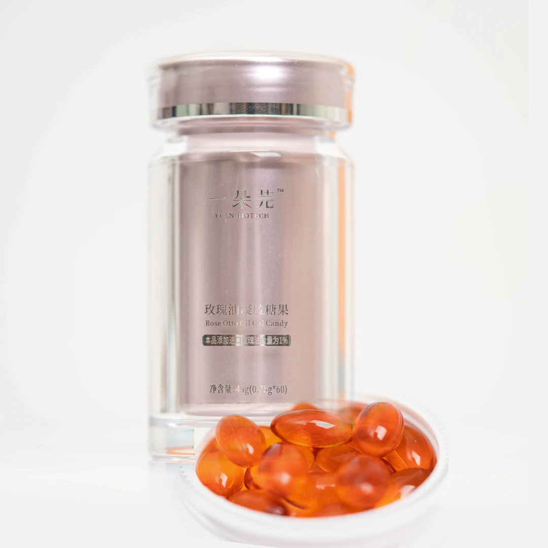 一朵芫YD-玫瑰油胶囊糖果60粒1瓶【积分兑换】