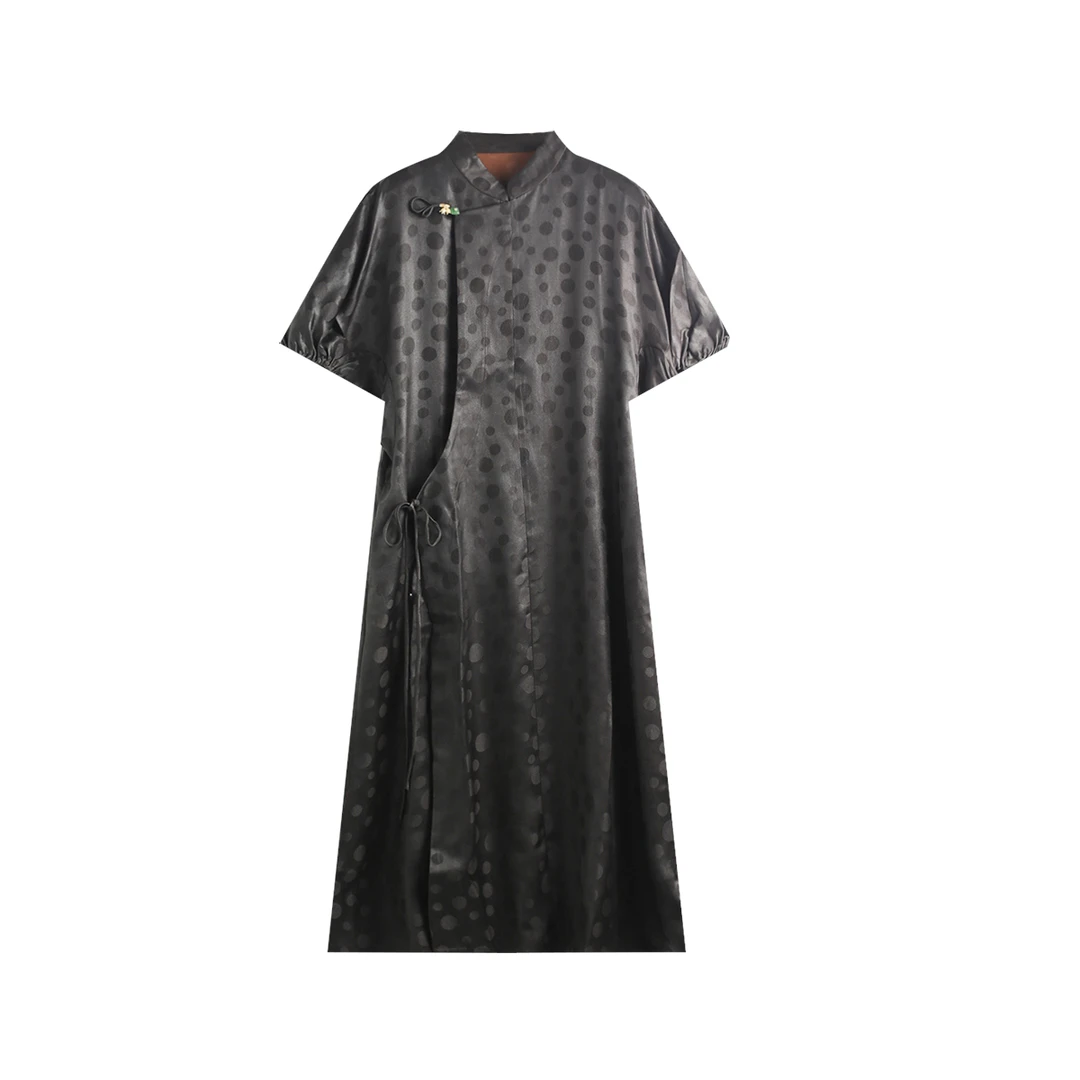 新款桑蚕丝连衣裙 CYJ-33060