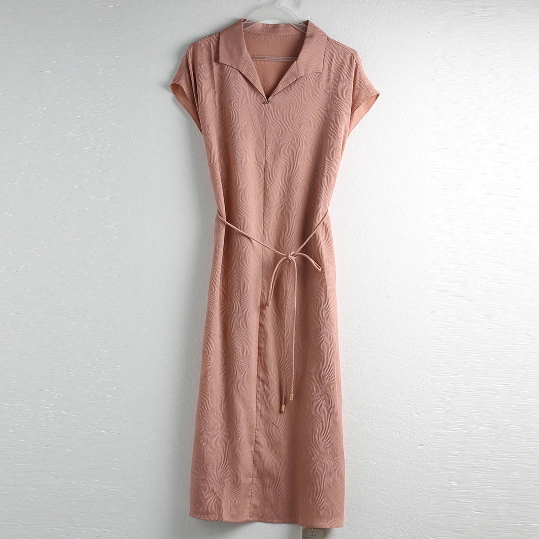 新款桑蚕丝连衣裙 XFY-L2026