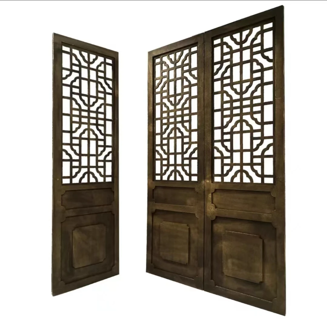 影楼摄影仿古格栅主题场景道具仿真道具影楼服装主题