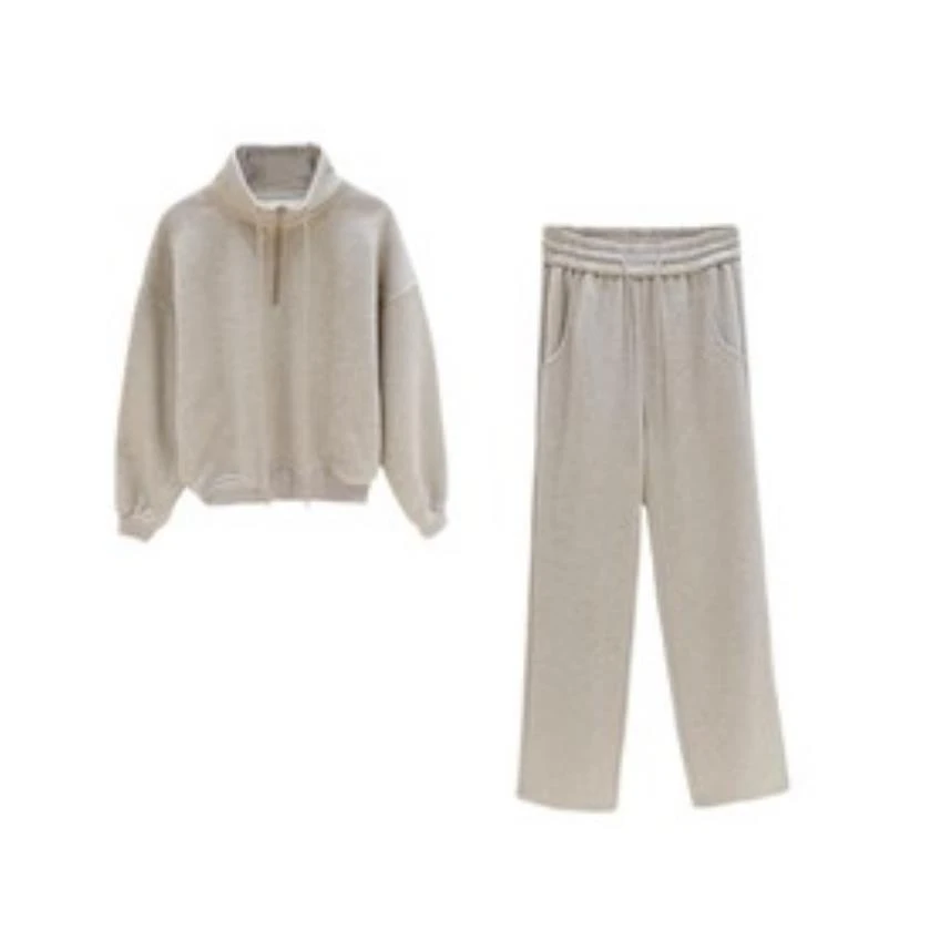 熙薇休闲套装【螓首蛾眉】2024早秋新款气质时尚两件套F6397