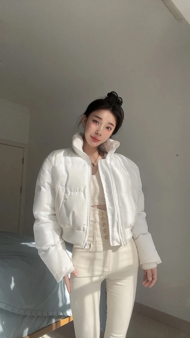 （大千金）高级感短款棉服加棉加厚