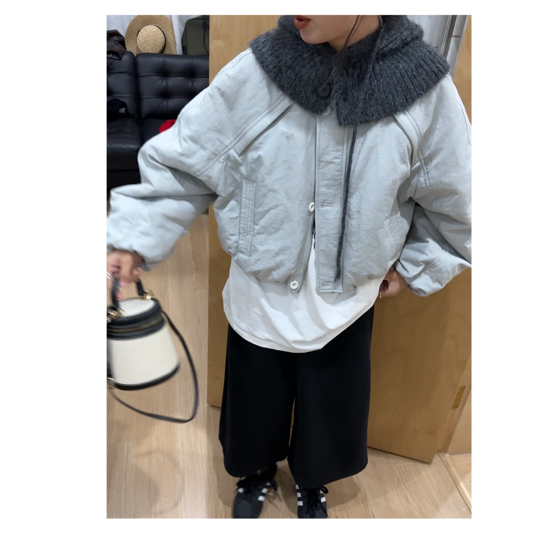 秋冬新款韩系休闲保暖时尚加厚短款棒球领棉服外套91232