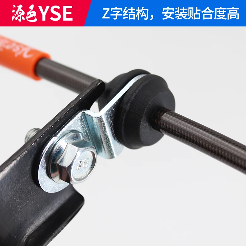 刹车油管汽车改装卡钳摩托车钢喉刹车油管绞牙避震