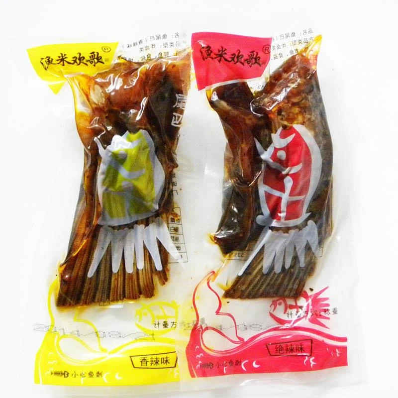 渔米欢歌鱼尾巴绝辣香辣湖南特产即食鱼块麻辣零食小吃笋0g
