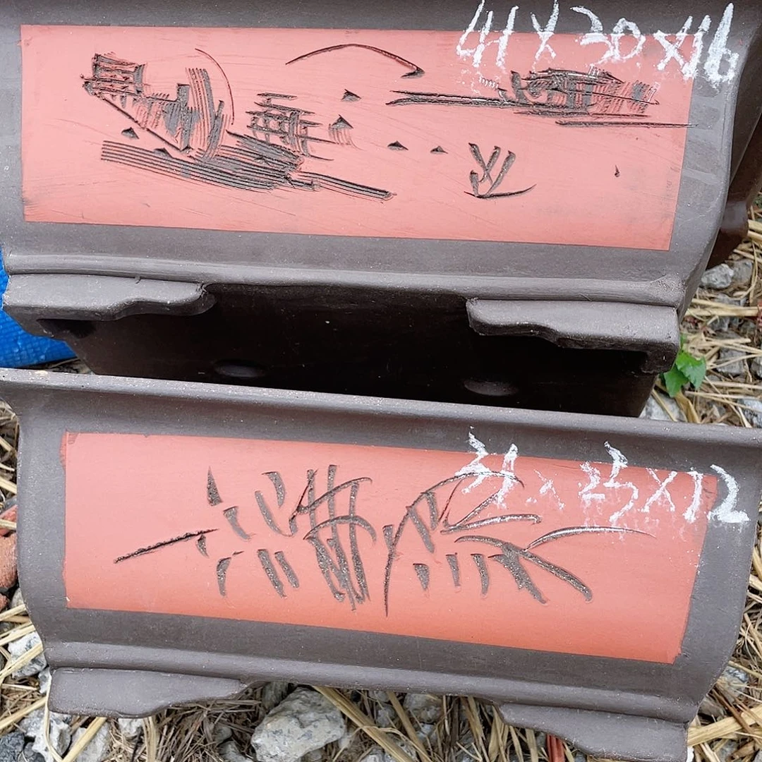 紫砂50CM（含）-80CM（不含）红色两只