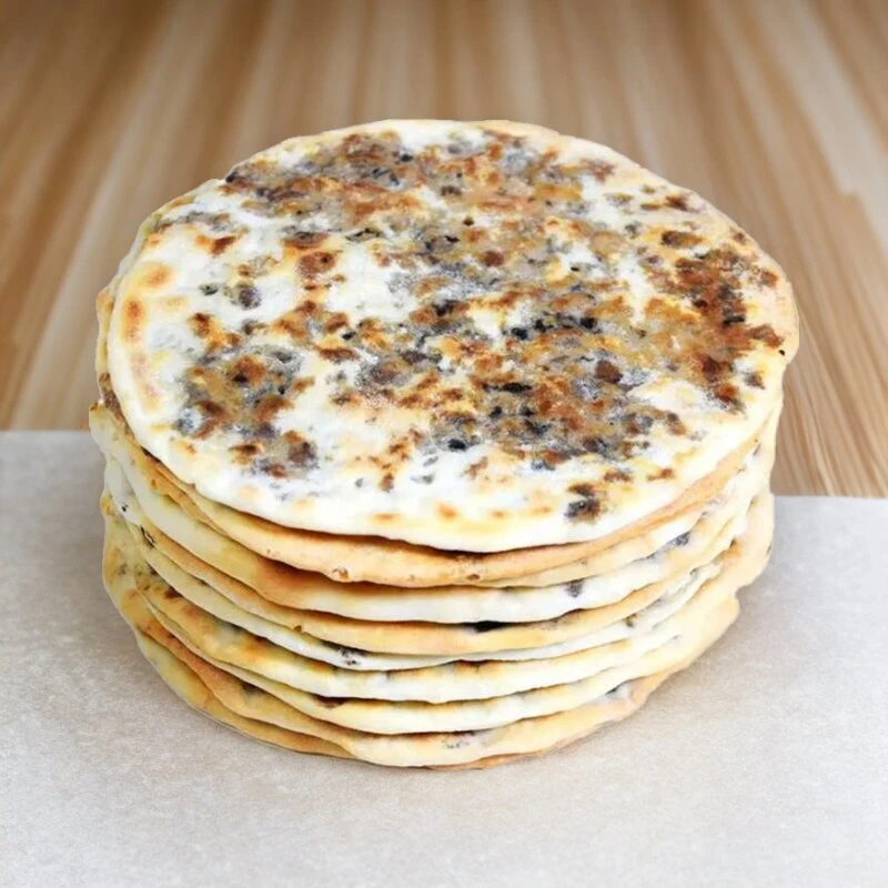 梅干菜薄脆烧饼锅盔扣肉饼特色小吃特产网红推荐营养健康零食早餐