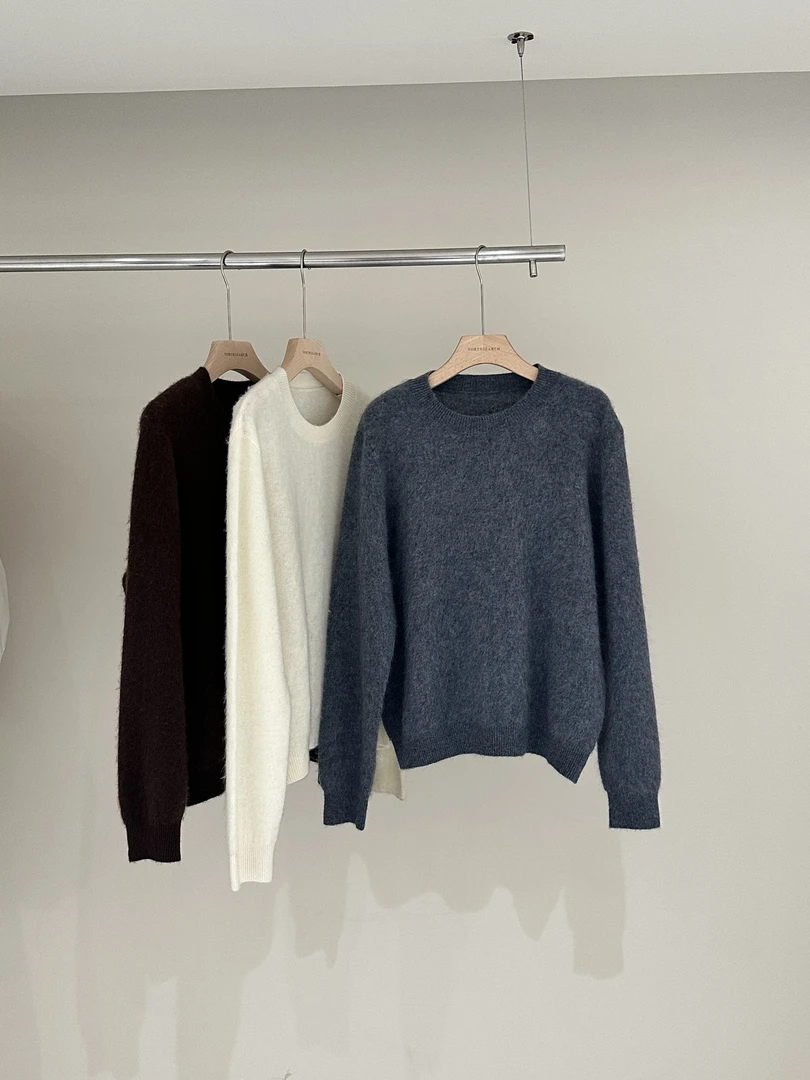 【冬日小暖炉】羊毛韩版毛衣长袖女士针织时尚休闲百搭宽松纯色秋冬