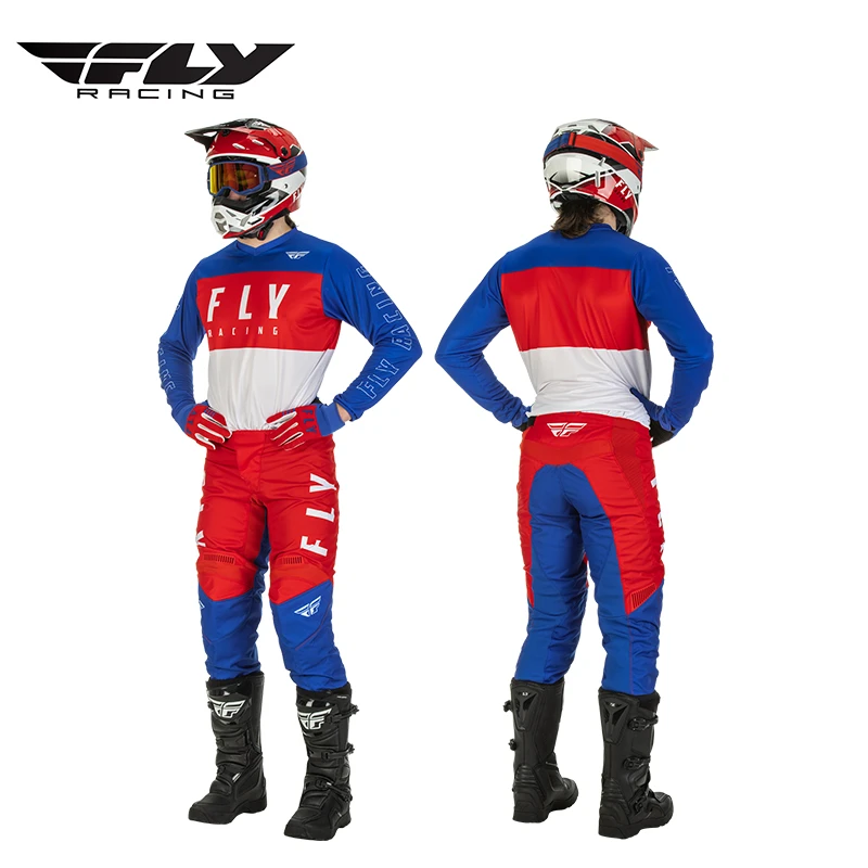 新款美国FLY越野摩托车赛车服F-16速干舒适透气四季场地林道正品