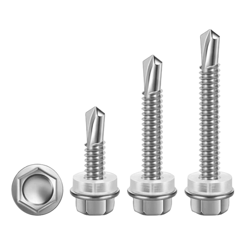 亿慧专业钻不锈钢特种钻尾螺丝（1盒送套筒）