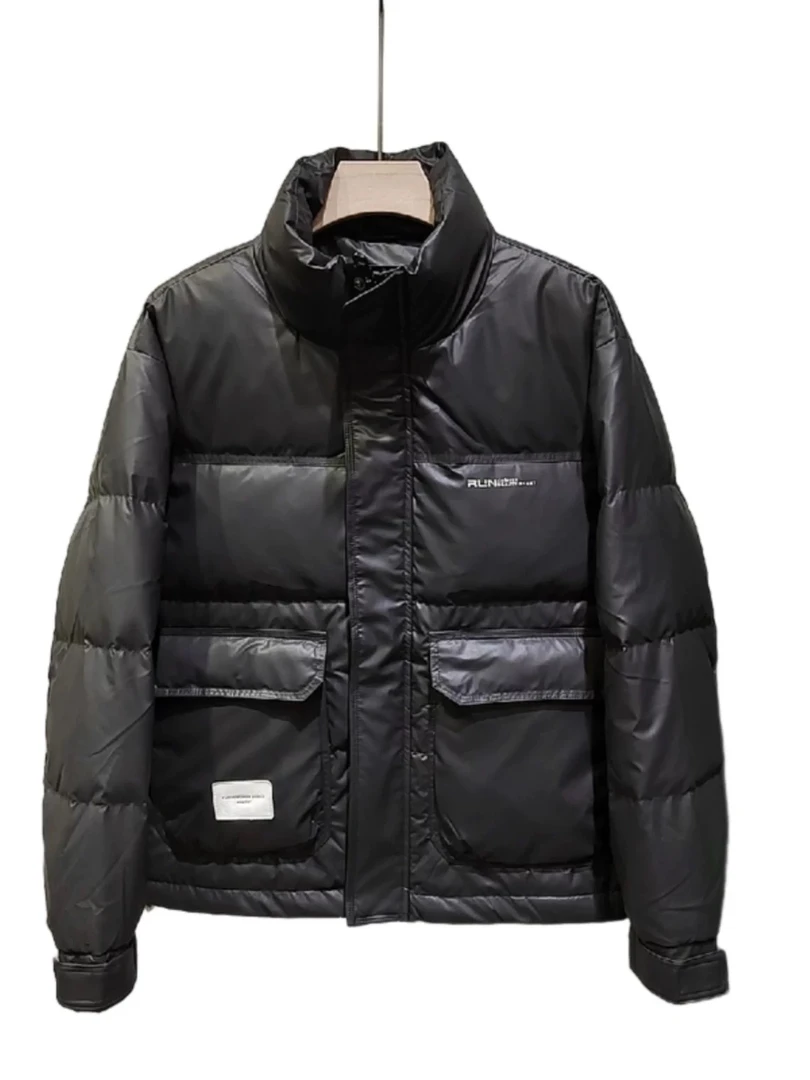 350秋冬季韩版潮牌帅气加厚皮夹克厚外套23405006