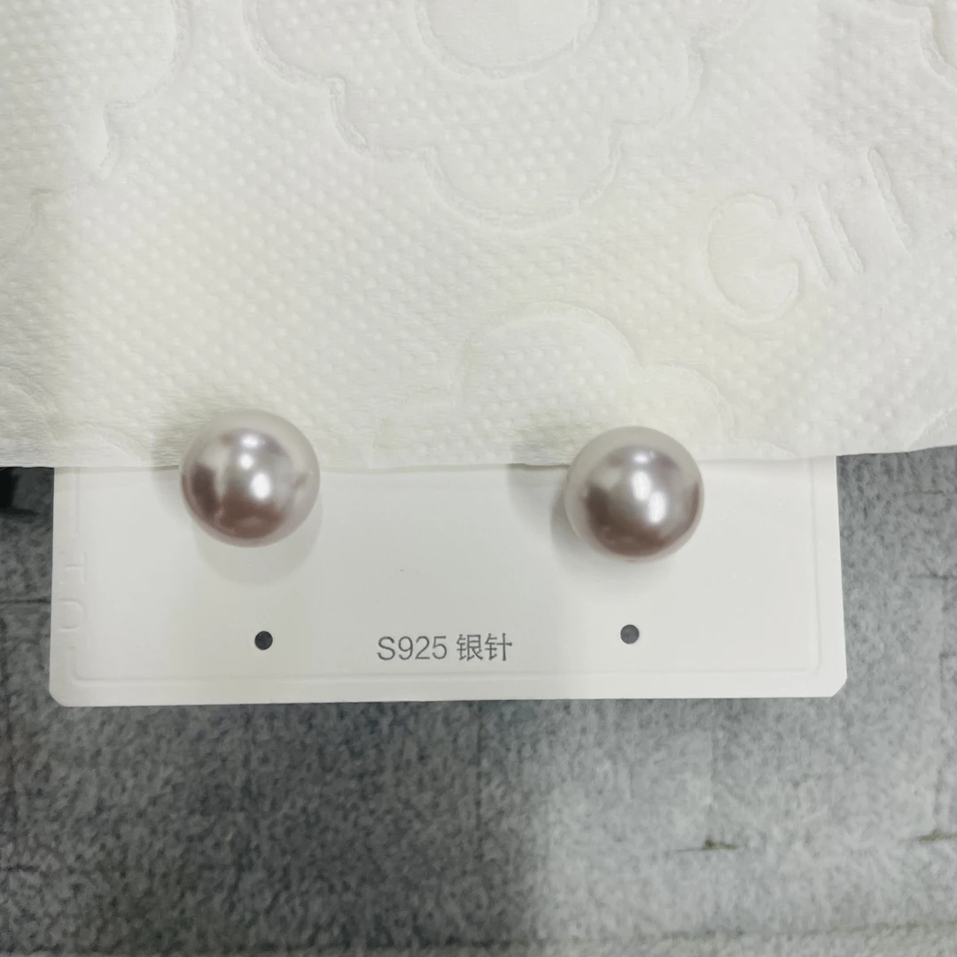 925银耳饰 925珍珠耳针（多样性发一）H2832气质大颗大点位素款精致