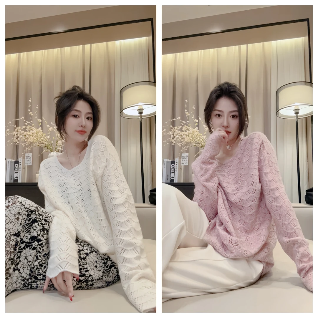 LAU+【波浪】羊-毛-混-纺 原创设计师新款女装 气质 2024秋冬新款