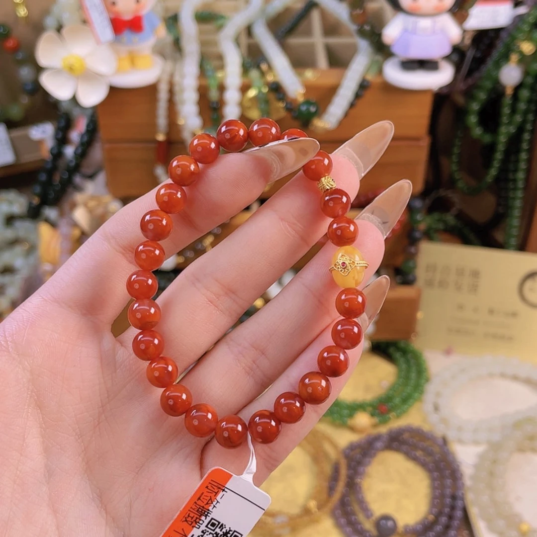 【闪购商品】南红玛瑙手链未镶嵌