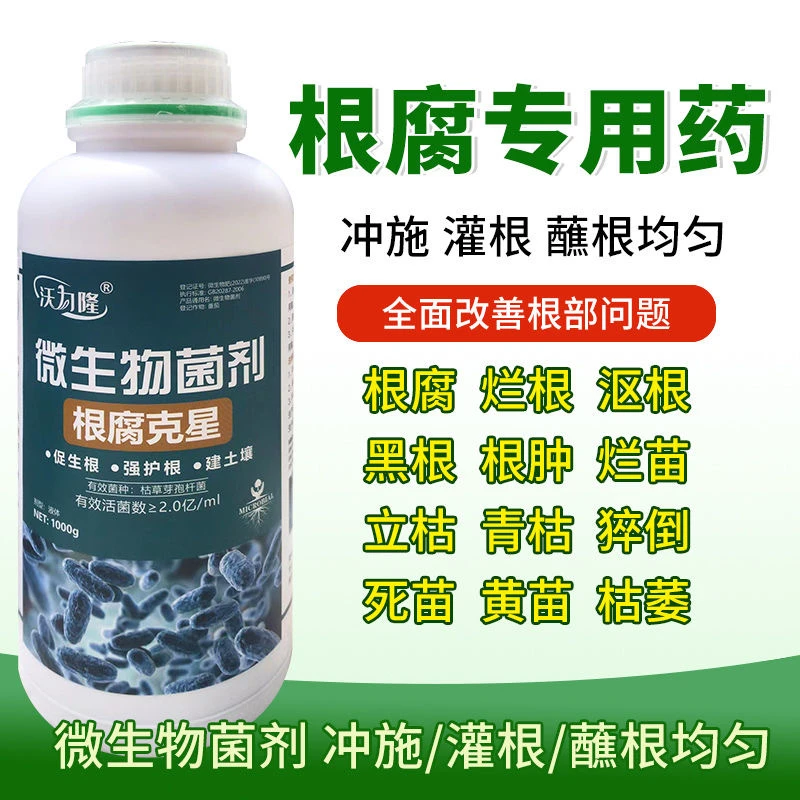 花卉蔬菜死苗烂根根腐快救黄叶病根腐净防土传病害根腐克星根茎