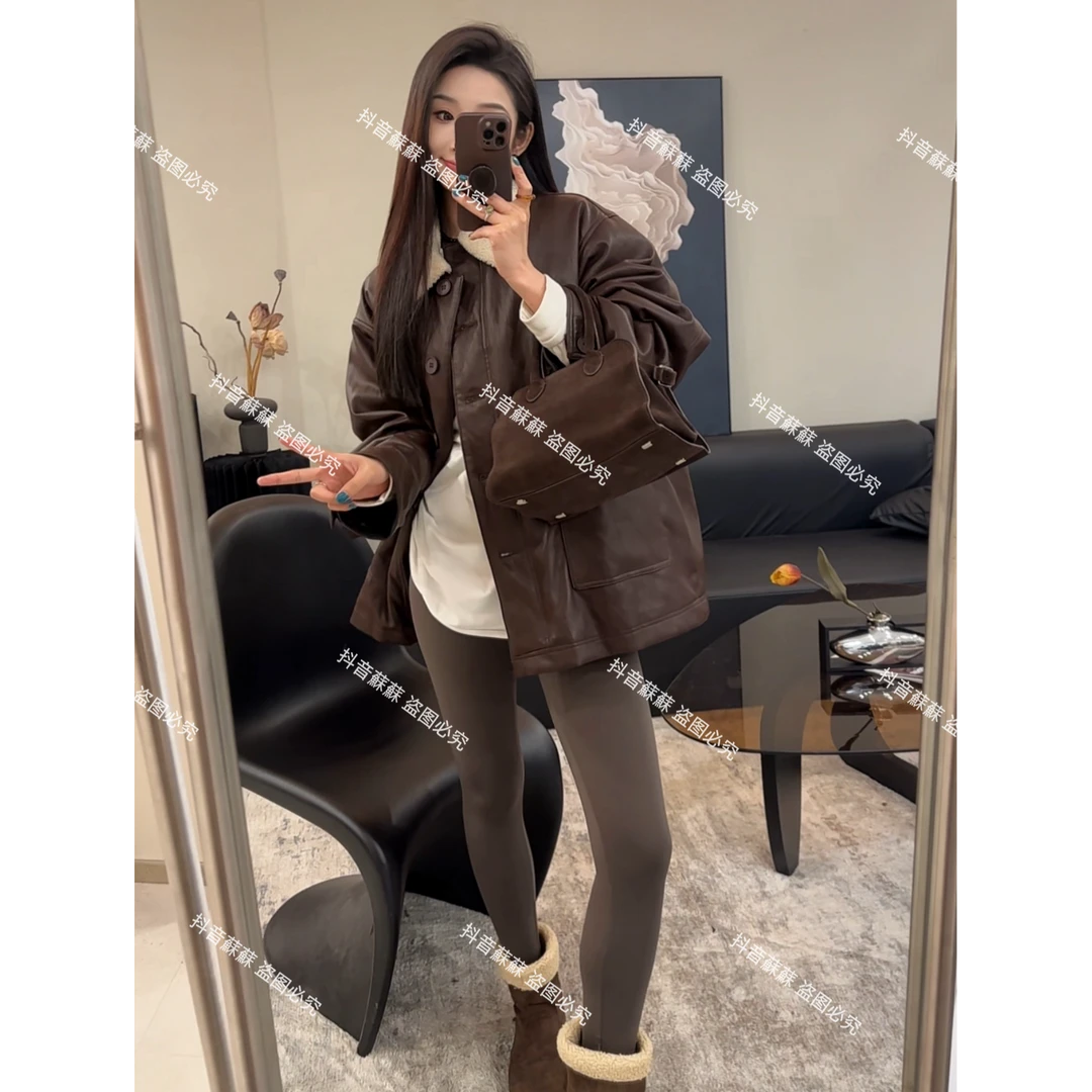 2401蛋白pu棉衣韩版宽松女潮上衣