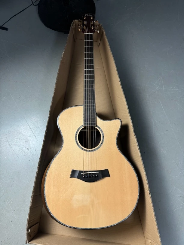 41寸玫瑰木手工全单吉他