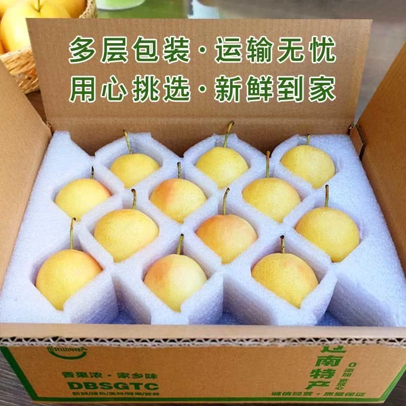 【老树笨南果】正宗鞍山大屯镇英不落村南果梨5斤包邮