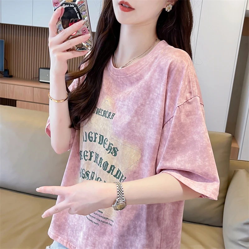 2025夏季新款小个子短袖女装T恤韩版小众百搭短款上衣打底衫潮ins