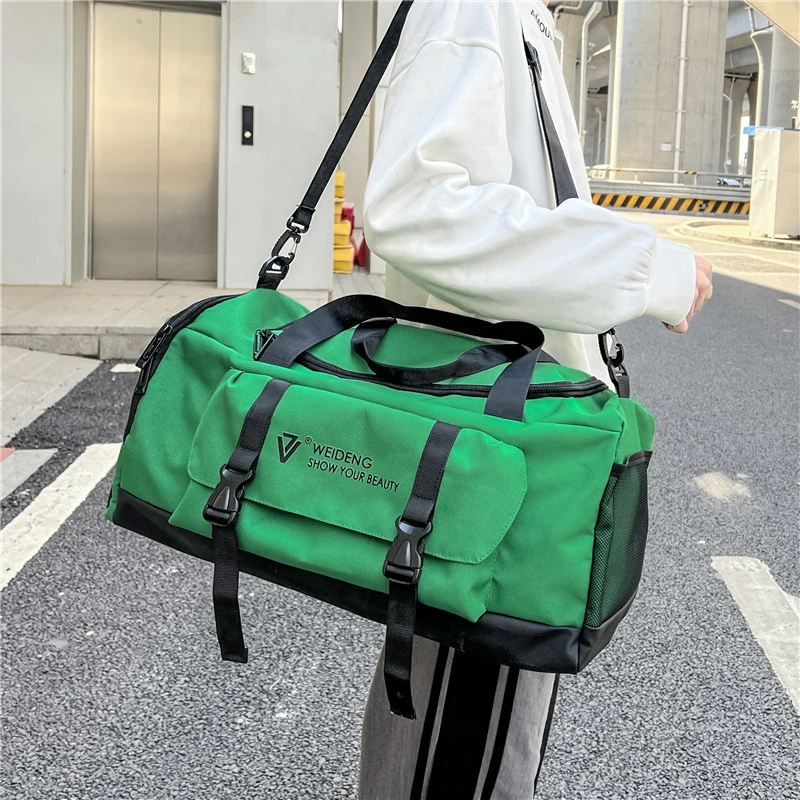 大容量旅行包男短途轻便出差单肩斜挎手提行李袋干湿分离健身包女