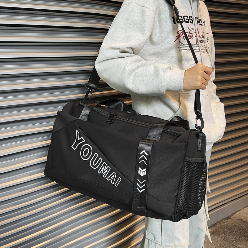 大容量运动健身包男干湿分离轻便短途旅行包手提行李袋游泳瑜伽包
