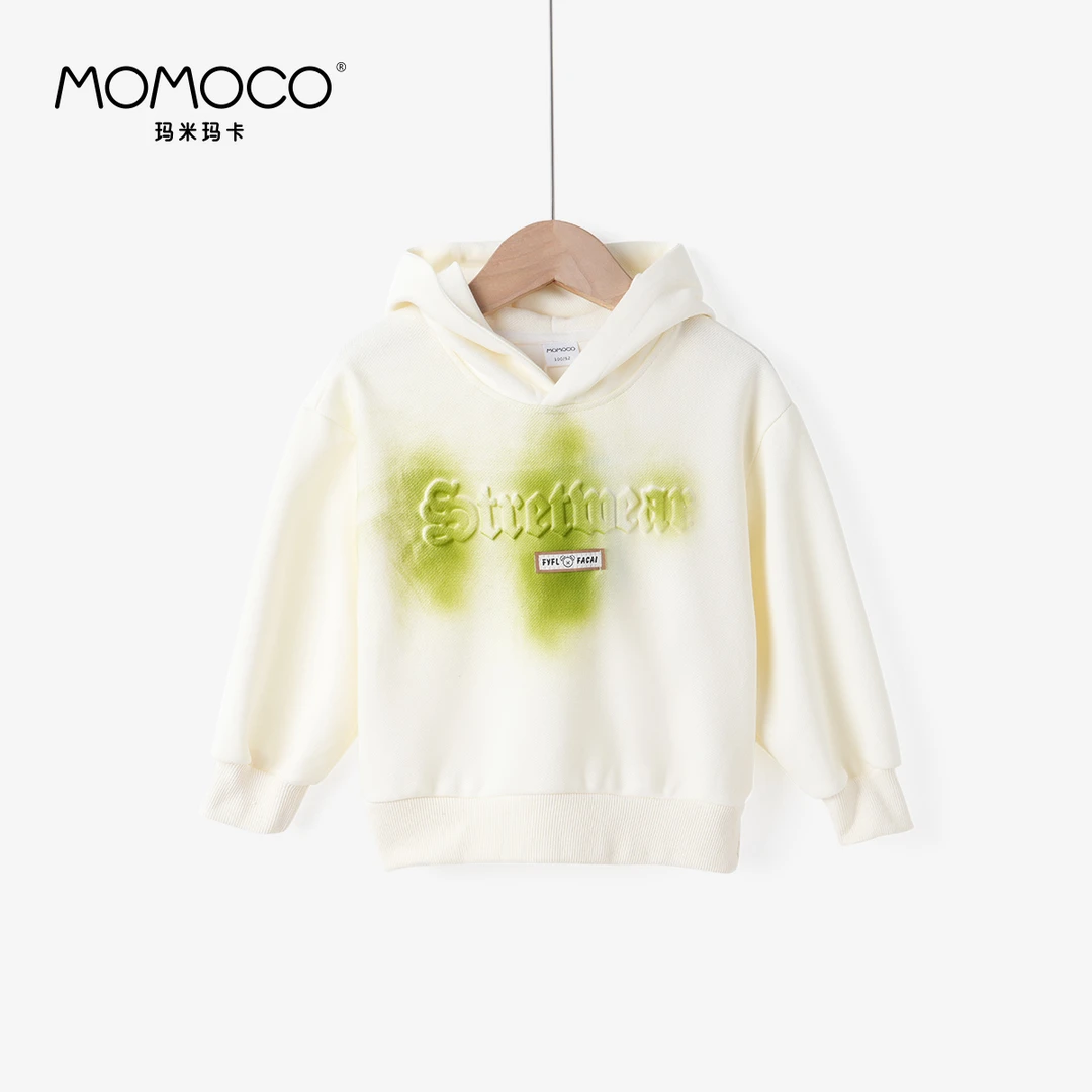 MOMOCO秋季休闲时尚带帽卫衣75130232009