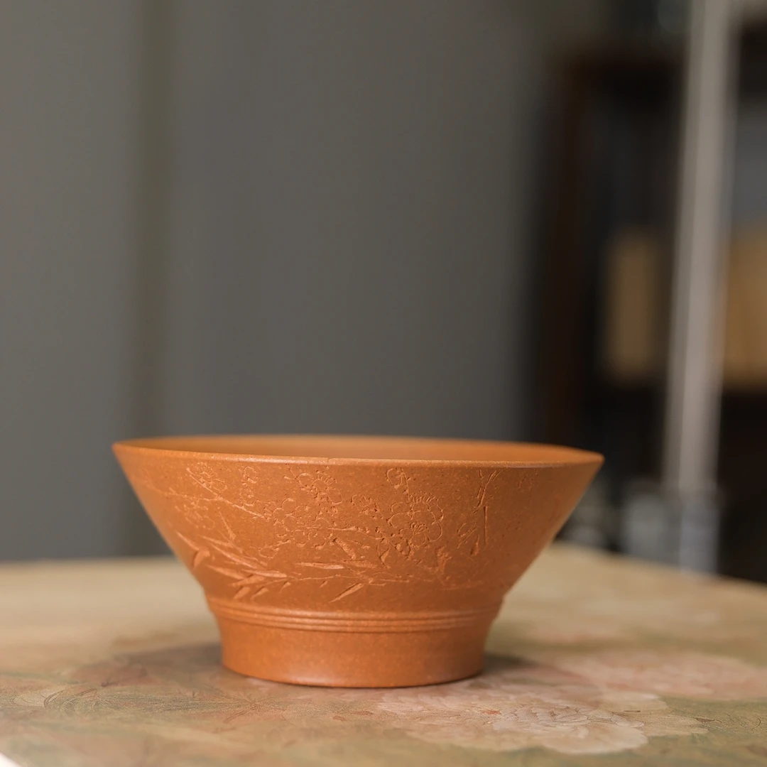 静心杯 | 梅竹双清 降坡斗笠110cc