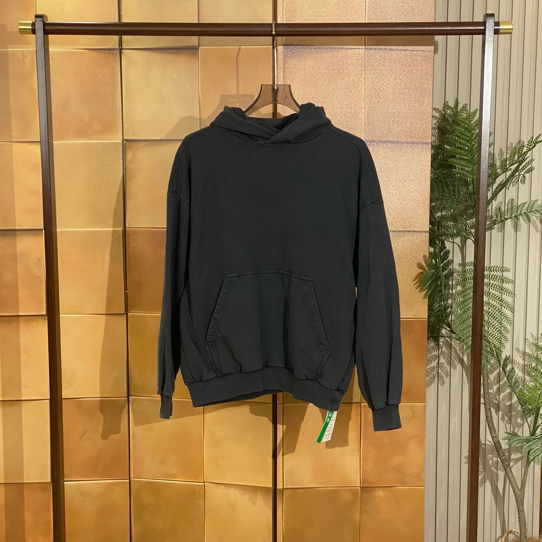 Balenciaga 23fw新款黑色手绘涂鸦字母帽衫/os xs码/98新/24913