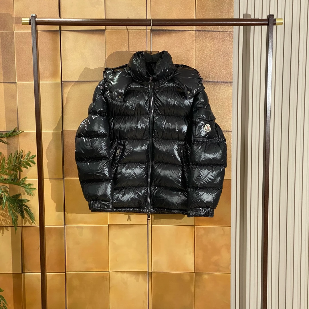 Moncler 23fw爆款黑色Maire徽标logo羽绒服/2码/全新带吊/27174