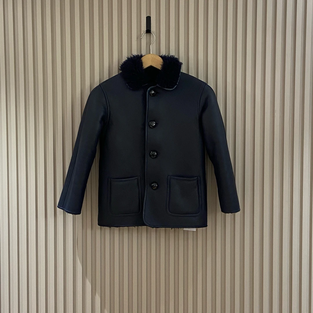 Celine羊毛皮草双面穿外套/36码/存放品/女6865