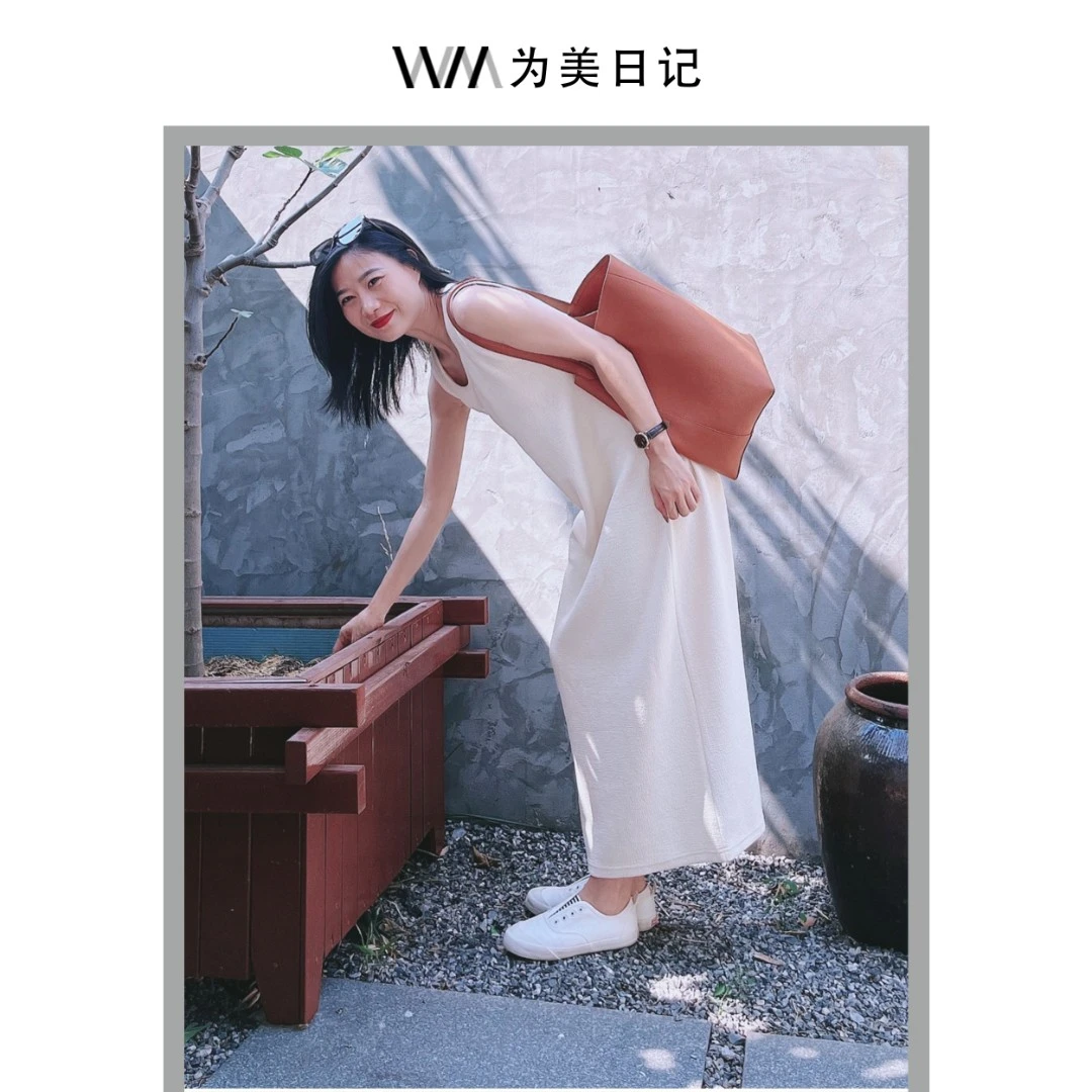 [为美日记]美羊羊大水桶包2023新款时尚百搭韩版简约慵懒大水桶包