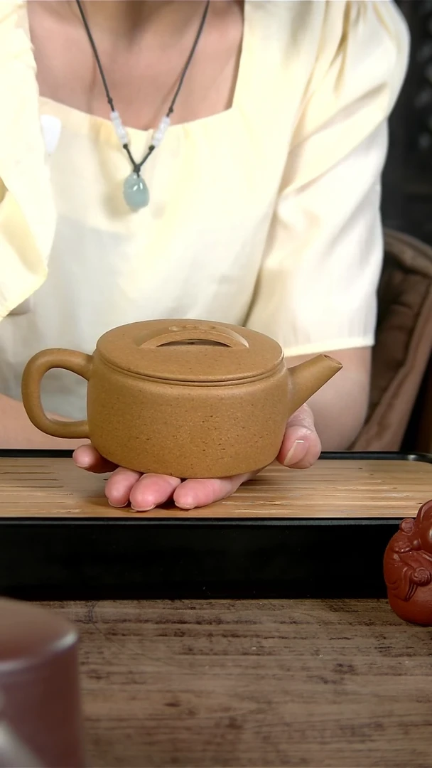 【闪购商品】紫砂茶壶粗砂 黄金段 汉瓦