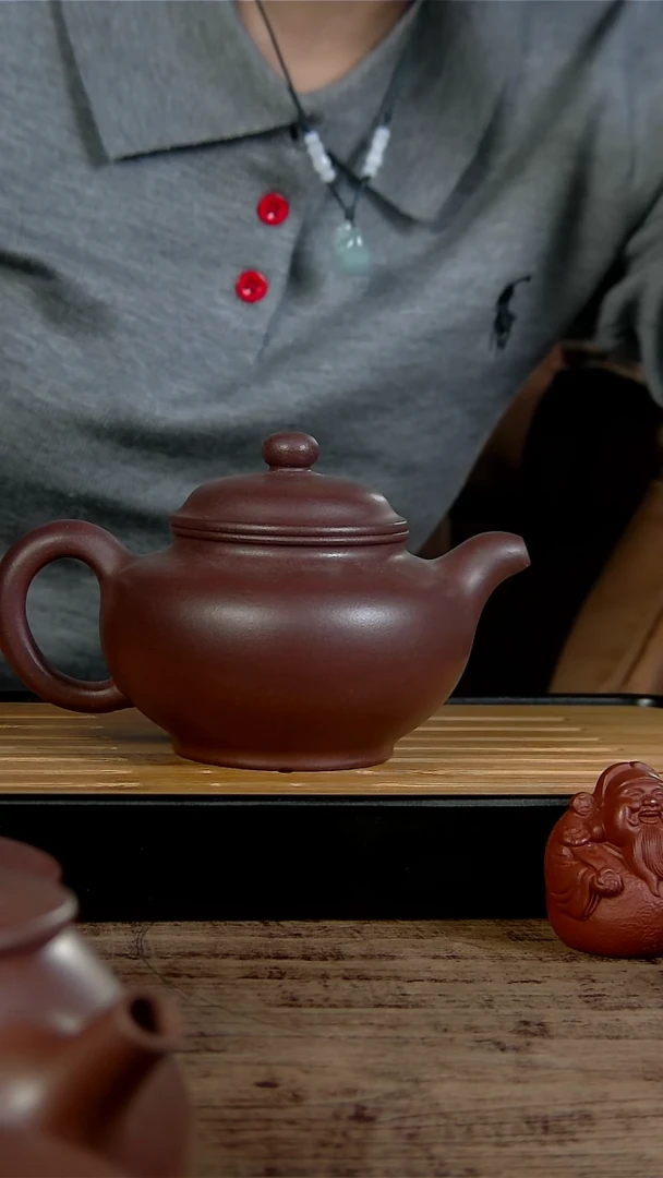 【闪购商品】紫砂茶壶wxj  紫泥 大掇只