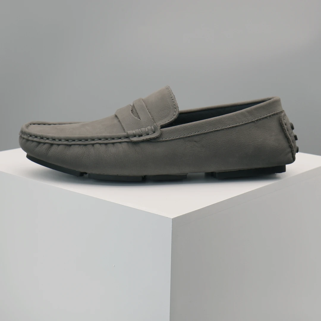 真皮豆豆鞋男款2024新款爆款潮流百搭高端休闲商务一脚蹬软底皮鞋