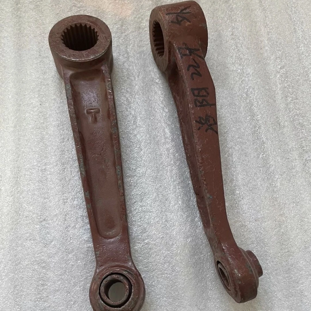 单缸四轮洛阳拖拉机提升器轴两头22键中间16键东方红提升外臂一对