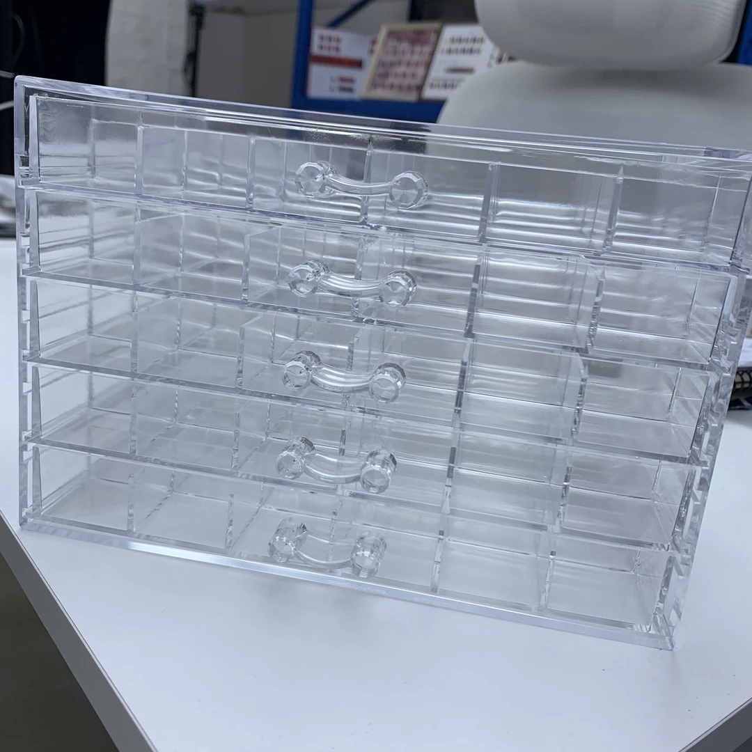【希妹甄选】亚克力收纳盒5层120格
