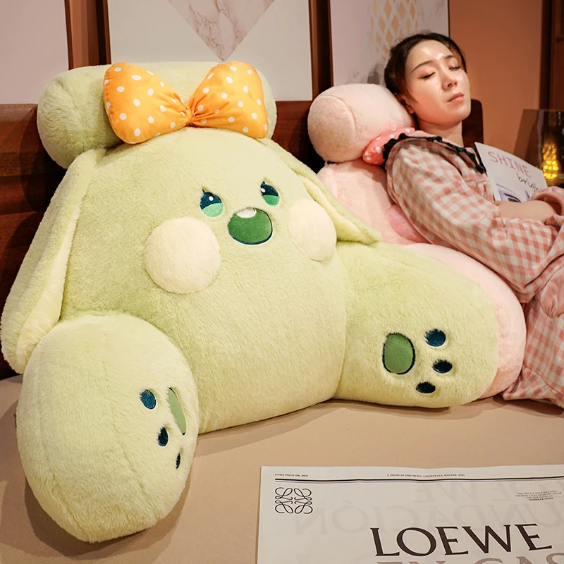 床头软包大号玩手机看书腰靠靠背垫办公室客厅久坐垫腰靠背枕靠枕