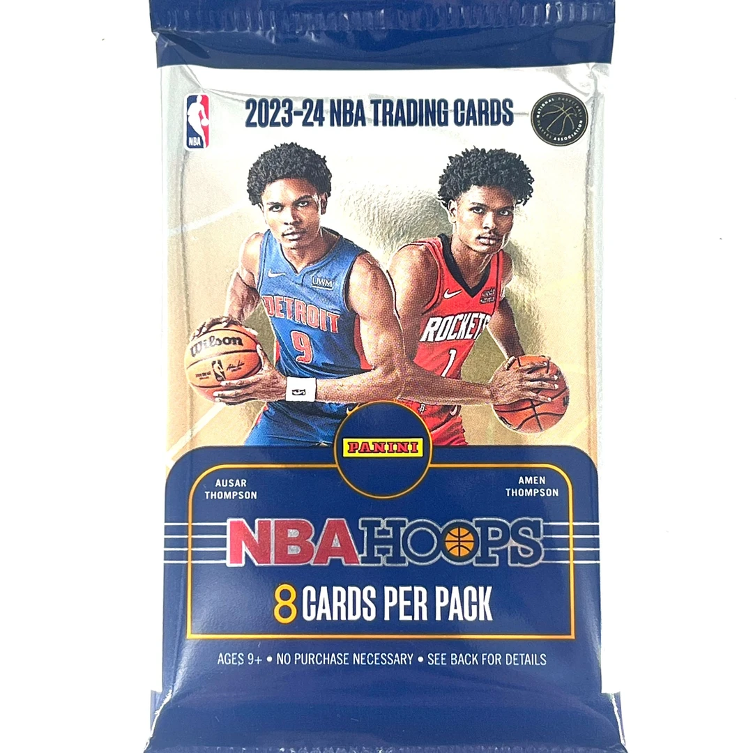 球星卡 23-24 hoops hobby 一包(未成年禁止下单)球队产品设计