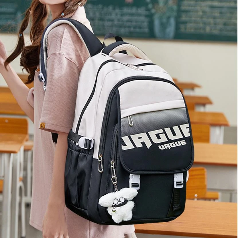 2024新款初中生书包女高中学生大容量超轻便高颜值背包五六年级