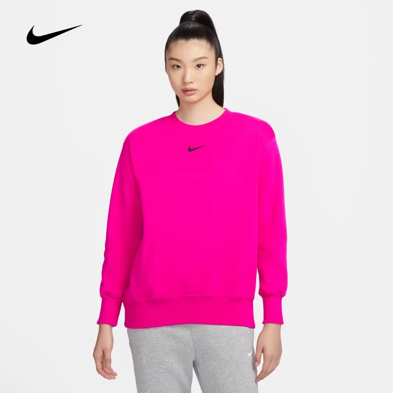 【滔搏联动】Nike耐克女子AS W NSW PHNX FLC OS套头衫DQ5734-615