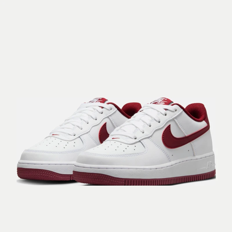 【滔搏优选】nike耐克AIR FORCE 1 BG白红新年休闲鞋FV5948-105