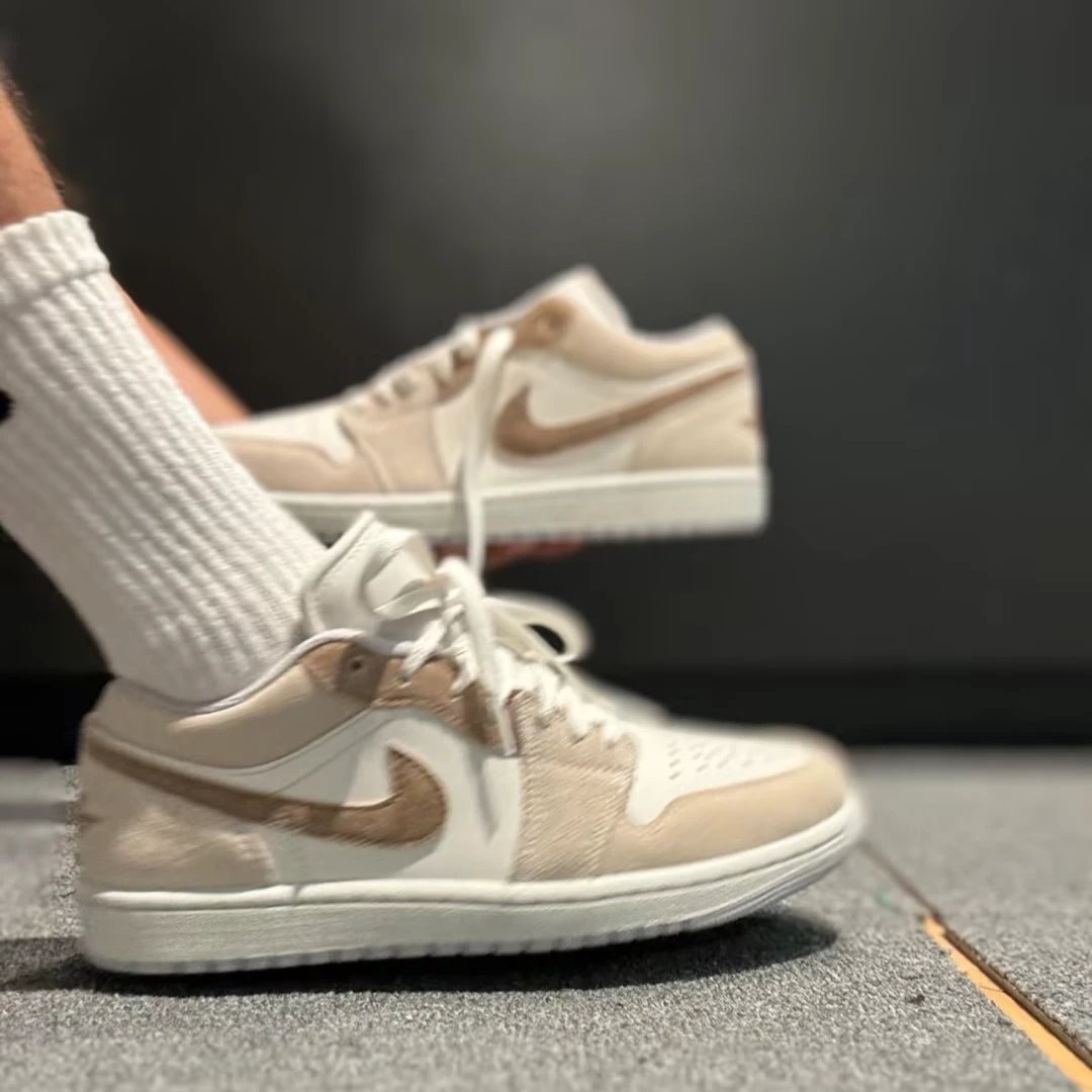 【滔搏联动】NIKE耐克男子AIR JORDAN1 LOW SE乔丹篮球鞋HF1567-200