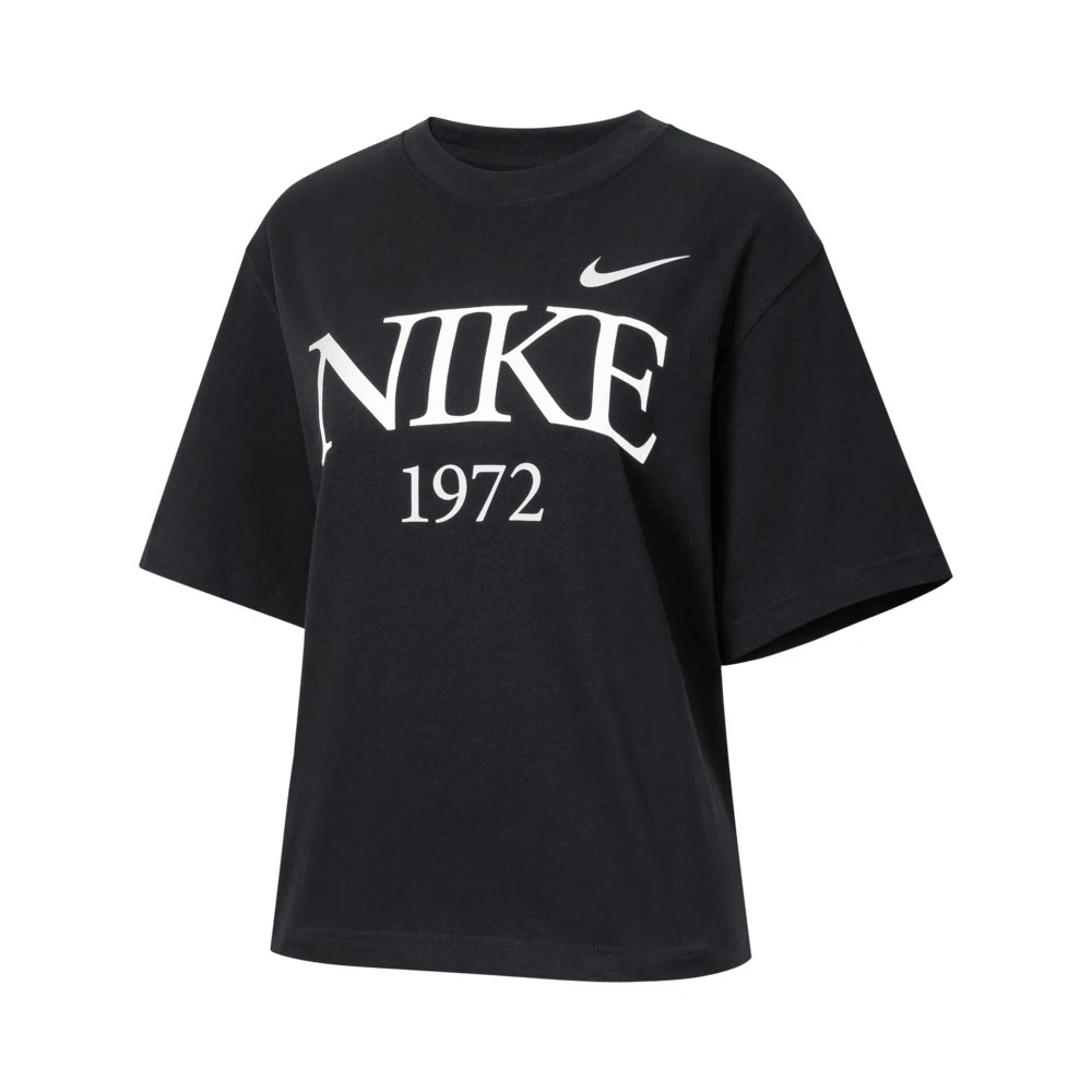 【滔搏联动】NIKE耐克女子NSW TEE CLASSICS BOXY无领短TFQ6601-010