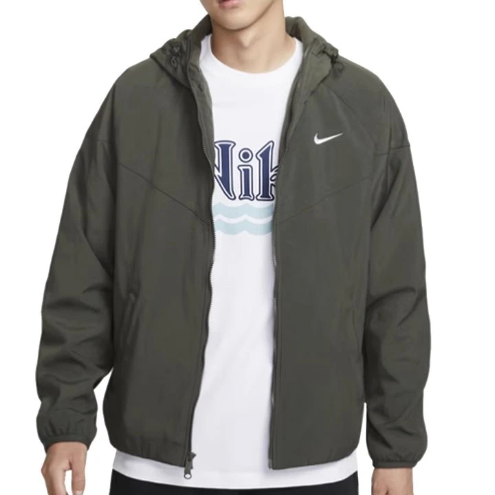 【滔搏联动】NIKE耐克男女冬季拒风拒水复古绿加绒外套HV1065-007